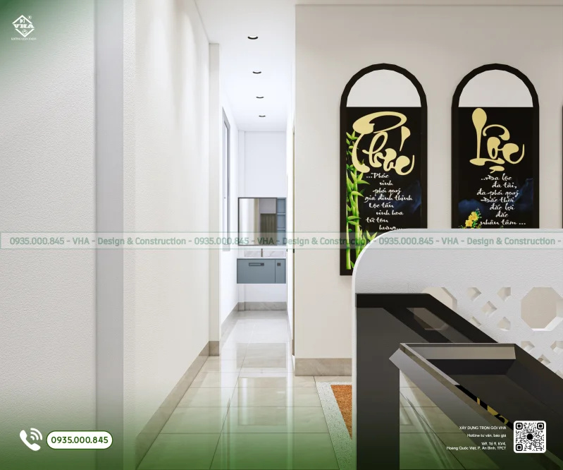 PHỐI CẢNH NỘI THẤT NHÀ MR. TRƯỜNG - KHÔNG GIAN SỐNG ĐÁNG MƠ ƯỚC - Góc nhìn 3