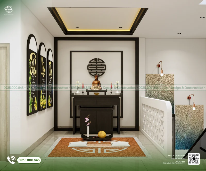 PHỐI CẢNH NỘI THẤT NHÀ MR. TRƯỜNG - KHÔNG GIAN SỐNG ĐÁNG MƠ ƯỚC - Góc nhìn 4